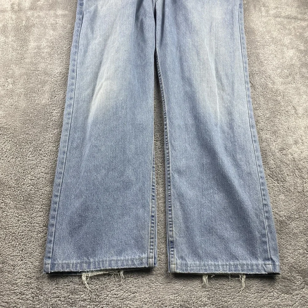 Levis Strauss‎ Signature Loose Straight Mens 38x29 Blue Light Wash High Rise